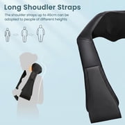 Naipo Shiatsu Back and Neck Massager with Heat Deep Kneading Massage, Best Gifts Mom Dad Women Men, Home, Office Car Use