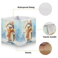 thumbnail image 3 of Foldable Fabric Storage Bin Home Cubes Clothing Organizer Bins Large Collapsible Box Basket for Home Organizer Cute Hedgehog in Hat, 3 of 7
