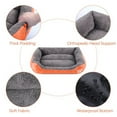 thumbnail image 6 of Merkaren Life Furry Bolster Large Dog Bed Washable Comfortable Pet Beds, 6 of 6