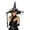 Diamond Pattern Purple White, variant on Ayieyill Halloween Witch Hats for Women with Lamp Cosplay Party Halloween Costume Accessory Black