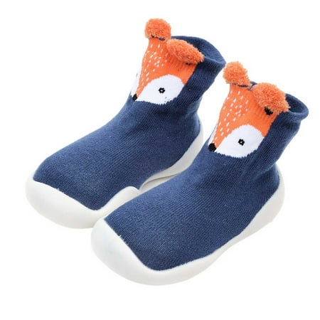 

gakvbuo Clearance items all 2022!First Walker Baby Boys Girls Shoes Infant Toddler Winter Footwear Prewalker Boots Non Slip Cartoon Children s Toddler Shoes