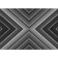 thumbnail image 1 of Ahgly Company Machine Washable Indoor Rectangle Transitional Gray Area Rugs, 6' x 9', 1 of 7