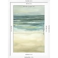 thumbnail image 5 of Art.com Tranquil Sea III Art Print by Jennifer Goldberger, White Frame Wall Art, 32" x 44", 5 of 5
