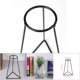 thumbnail image 5 of Formas creativas Florero de metal negro Marco Soporte para plantas Café Decoración del hogar (F), 5 of 5