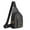 ?? Dark Gray_Base#1203, variant on Men's Chest Bag Waterproof Sling Backpack | Large Storage Capacity, Multi-Compartment, Adjustable Strap | High Density Fabric, Lightweight, Dark Gray/Blue/Army Green, 30x17x5cm | Casual Travel Work