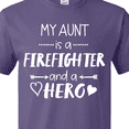 thumbnail image 4 of Inktastic My Aunt is a Firefighter and a Hero T-Shirt, 4 of 5