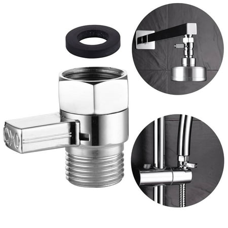- Brass Shower Head Shut-Off Valve G 1/2 Water Flow Control Valve