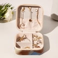 thumbnail image 6 of Cupid Travel Portable Jewelry Organizer: Square Bracelet Holder, Jewelry Display, and Box for Girls and Women, 6 of 6