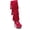 White Velvet, variant on 609-HOPI 6" Heel Knee High Boot With Fringe