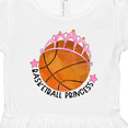 thumbnail image 4 of Inktastic Basketball Princess- Tiara Girls Toddler Dress, 4 of 5