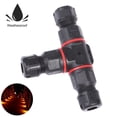 thumbnail image 3 of 3 Way T Pole Core Joint Outdoor IP68 Waterproof Electrical Cable Wire Connector, 3 of 8