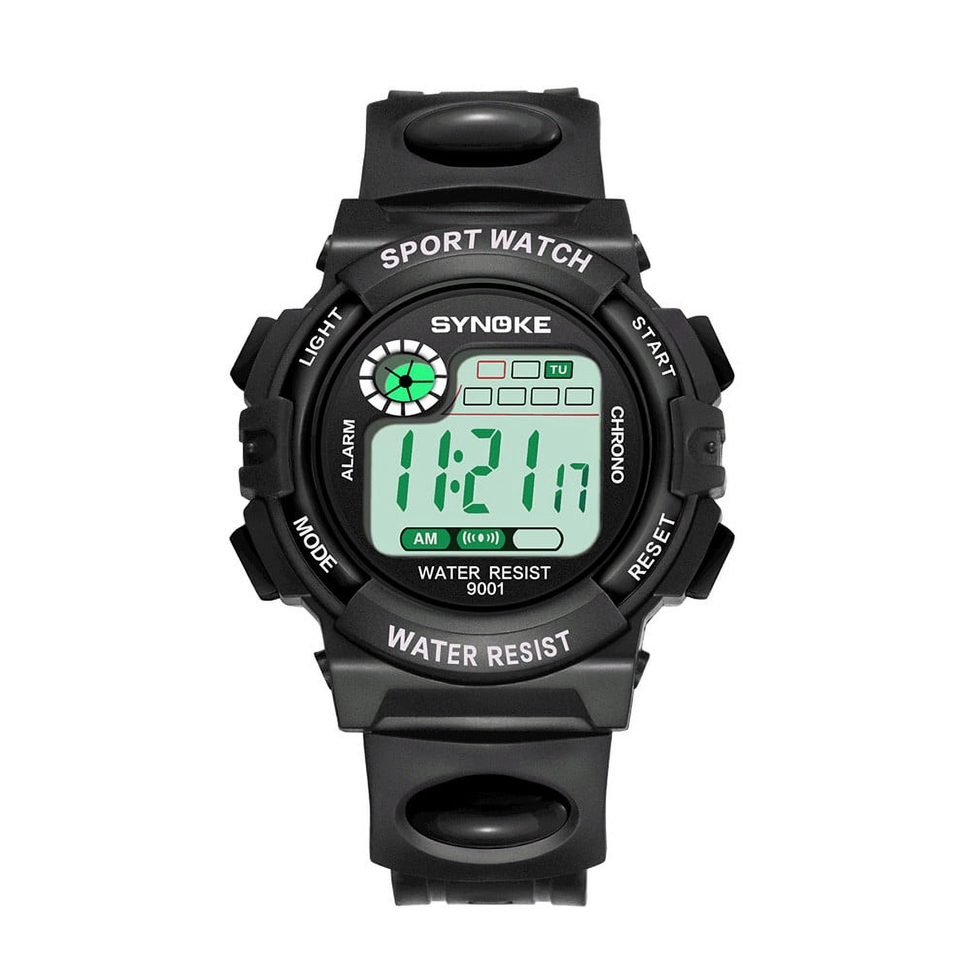 SYNOKE Multi Function 30M Waterproof Watch LED Digital Double