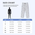 thumbnail image 4 of Fotbe Fun Rabbit Pantalones de Pijama para Hombre, Pantalones de Dormir, Pantalones de Casa con Cintura Ajustable y Bolsillos-Large, 4 of 6