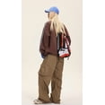thumbnail image 6 of Womens Zip Up Hoodie Oversized Fashionable Striped Sweatshirt Vintage Men Women Y2K Jacket, 6 of 6