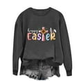 thumbnail image 5 of EGNMCR Easter T-Shirts Imprimés pour Femmes T-Shirts Graphiques pour Femmes T-Shirts pour Femmes Col Rond Easter Haut à Manches Longues Imprimé Chandails T-Shirts pour Femmes, 5 of 5