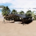thumbnail image 6 of 20 x 40 Ft Heavy Duty Metal Carport with Galvanized Steel Roof Tall Garage Shelter for Tractors Trucks Boats and All-Weather Protection, 6 of 8
