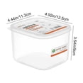 thumbnail image 4 of Sentmoon Food Storage Food Containers Transparent Rectangular Plastic Food Storage Containers for The Home Ideal for Kitchen Snacks Dried Goods and Keeping Grains and Pulses Fresh, 4 of 7