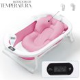 thumbnail image 3 of Tina Bañera Shendy Vendy Para Bebe Plegable Con Medidor De Tem Y Soporte, 3 of 7