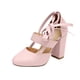 thumbnail image 2 of Sandalias de tacón alto con correa para el tobillo bonita profesional para banquetes para mujer Wmkox8yii nm2491, 2 of 5