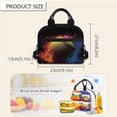 thumbnail image 6 of Jeiento Baseball Bookbag for Boys Backpack Middle School Bag with Lunch Bag Kids Book Bag and Lunch Box Set Elementary School Backpack Lunchbox Pencil Set Water Bottle Holder 4 in 1 Abstract Fire, 6 of 7
