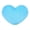 Blue, variant on Heart Shaped Decorative Throw Pillow, 8" Soft Plush Love Heart Cushion for Couch Sofa Bed, Sweet Valentine's Day Gift for Girls Women (Red)
