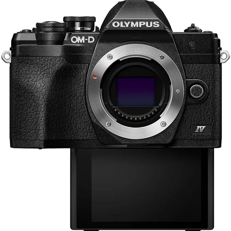 Olympus OM-D E-M10 Mark IV 20.3MP Compact Mirrorless Camera, Wi-Fi