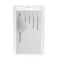 thumbnail image 4 of Milisten 6Ud Portatarjetas Vertical Acrílico Transparente Para Tarjetas Y Carné Profesional, 4 of 6