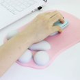 thumbnail image 3 of Hweilai Tapis de Souris Design Patte de Chat Support de Poignet Confortable pour Ordinateur Mac Portable, 3 of 5