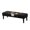 Cat Pattern, variant on XYZCANDO Polyester Spandex Fabric Bench Slipcover for Bedroom Dining Room, Secure Fit Elastic Band Dining Bench Covers, Halloween Cat Ghost Print