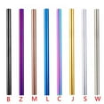 thumbnail image 3 of Extra Short Reusable Stainless Steel Drink Straws for Cocktails, Small Glasses or Cups, 3 of 10