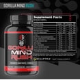 thumbnail image 2 of Gorilla Mind Rush - Nootropic Supplement | Intense Focus · Insane Productivity Cognitive Health Support, Memory, Focus, Concentration, Clarity | 150 Capsules, 2 of 2