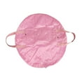 thumbnail image 2 of Bolsa para ropa suave con asas, redonda, impermeable, para viajes. rosa 110CM, 2 of 9