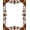 Maroon, Pattern 11, variant on ODIKA 4'x6' Machine Washable Non-Slip Area Rug, Holiday Crochet Yarn Project Pre Printed Guide High Traffic Rug, Pink, 647362