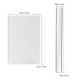 thumbnail image 4 of KAKOWELY Rouleau d'Argile Acrylique Durable avec Panneau de Feuilles pour une Utilisation Sécuritaire et une Performance Durable 2 Pcs,7.87"X0.79"X0.79 Pouces, 4 of 4