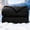 Black Waffle-Twin(68"x90"), variant on Black Waffle Queen(90"x90") Waffle Weave Comforter