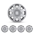 thumbnail image 5 of (4 Pack)15 inch Universal Wheel Rim Cover Hubcaps Snap on Car Truck Fit R15 Tire-Lacquer, 5 of 12