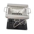 thumbnail image 4 of Parrilla plegable compacta y fácil de limpiar, ideal para barbacoas, camping, senderismo y otras actividades al aire libre. Perfecta para actividades, 4 of 8