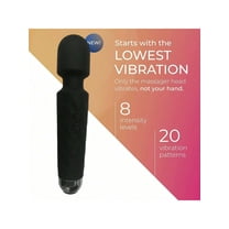 10 Speeds Wired Powerful Handheld Massager with Strong Vibrations, Personal Therapy Massager for Sports Recovery, Muscle Aches, Body Pain