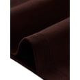 thumbnail image 5 of INSPIRE CHIC Women's Cowl Neck Long Sleeves Fitted Layering Top Soft T-Shirt XS Coffee Brown, 5 of 6