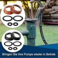 thumbnail image 2 of 6pcs/Set Garden Pump Hand Pump Well Pump Seal Replacement Parts for Most Model 75 Water Pumps Access, 2 of 5