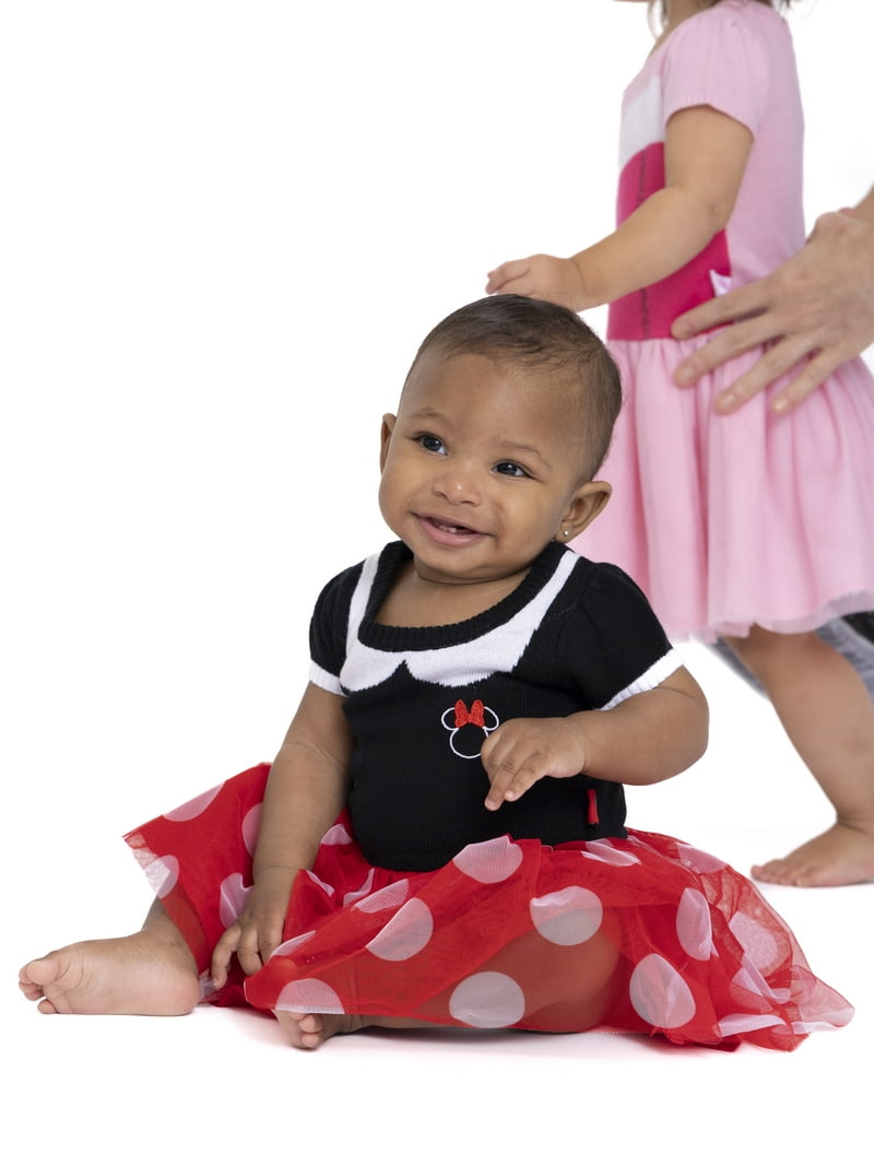 Disney Baby Girl Minnie Mouse Cosplay Dress, Sizes 0/3 Months-6/9