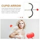 thumbnail image 4 of KAKOWELY 1 juego de arco y flecha de Cupido para San Valentín, disfraz de Cupido, accesorio de cosplay para fiesta., 4 of 5