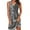 Grey, variant on Summer Dresses for Women Boho Sleeveless Vintage Floral Flowy V Neck Tshirt Tank Sundress Beach Dress for Women 2024