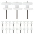 thumbnail image 1 of Miangastore 100Pcs Picture Frame Accessories Picture Hangers Invisible Nail Non-Trace Wall Picture Hook Traceless Drywall Photo Hook For Picture Photo Frame Hanging White, 1 of 9