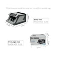 thumbnail image 3 of Multi-Currency Banknote Counting Machine for USD and Other Foreign Currency, 3 of 6