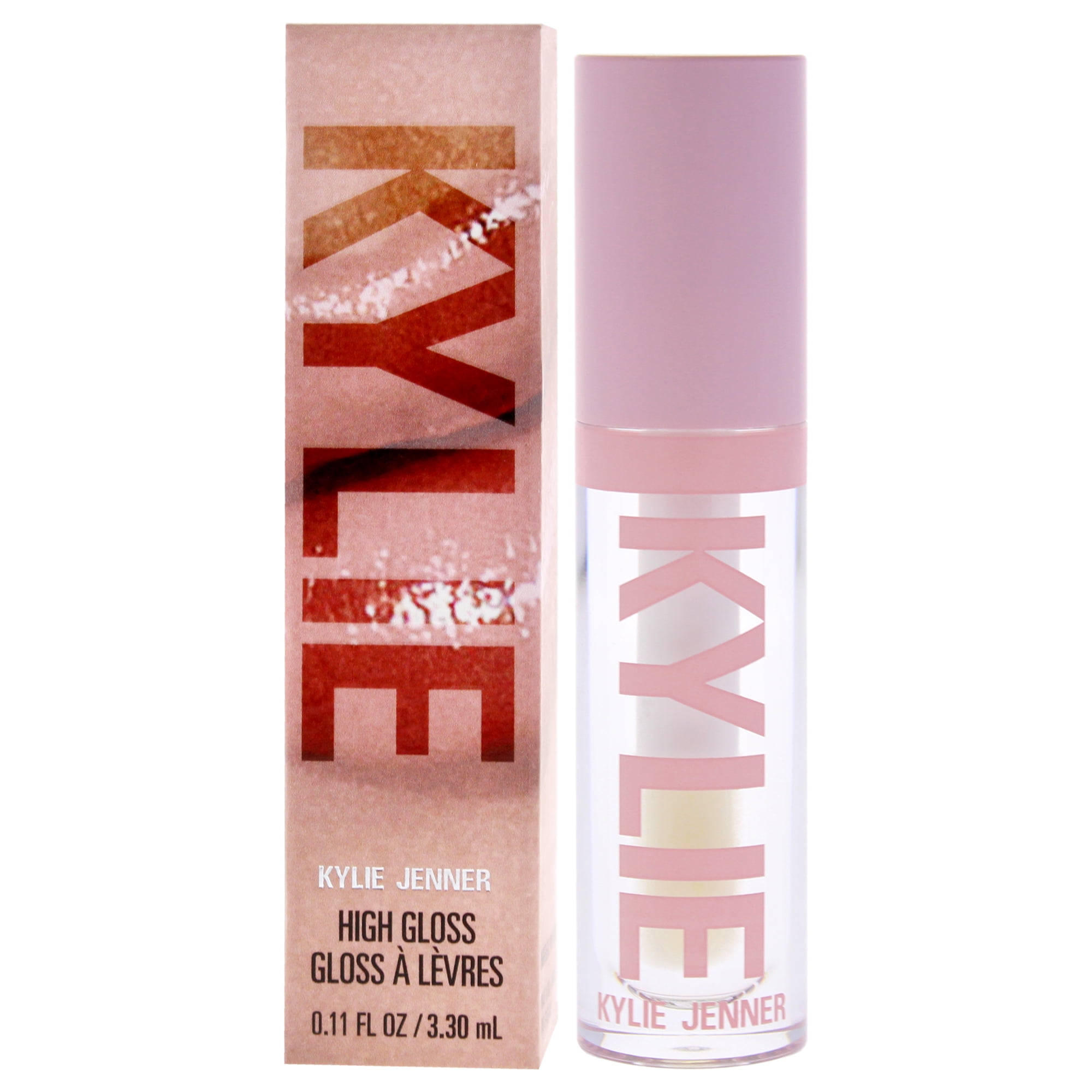 Kylie Cosmetics High Gloss - 001 Crystal , 0.11 oz Lip Gloss