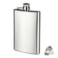 thumbnail image 1 of PVCS 10oz Stainless Steel Pocket Hip Flask Alcohol Whiskey Liquor Screw Cap for Kitchen, 1 of 1