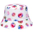 thumbnail image 6 of CoCopeaunts Graffiti Bob Cap Hip Hop Bucket Hat Foldable Double-Sided Fishing Hat Tie Dye Gorros Men Women Beach Sun Fisherman Hat, 6 of 8