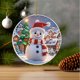 thumbnail image 3 of Xihbxyly Adorno Colgante para Árbol de Navidad, Diseño de Muñeco de Nieve, Adorno Colgante de Acrílico, Decoración Navideña Multiusos, Decoración para Chimenea y Hogar, Idea de Regalo de Navidad, Inc, 3 of 4