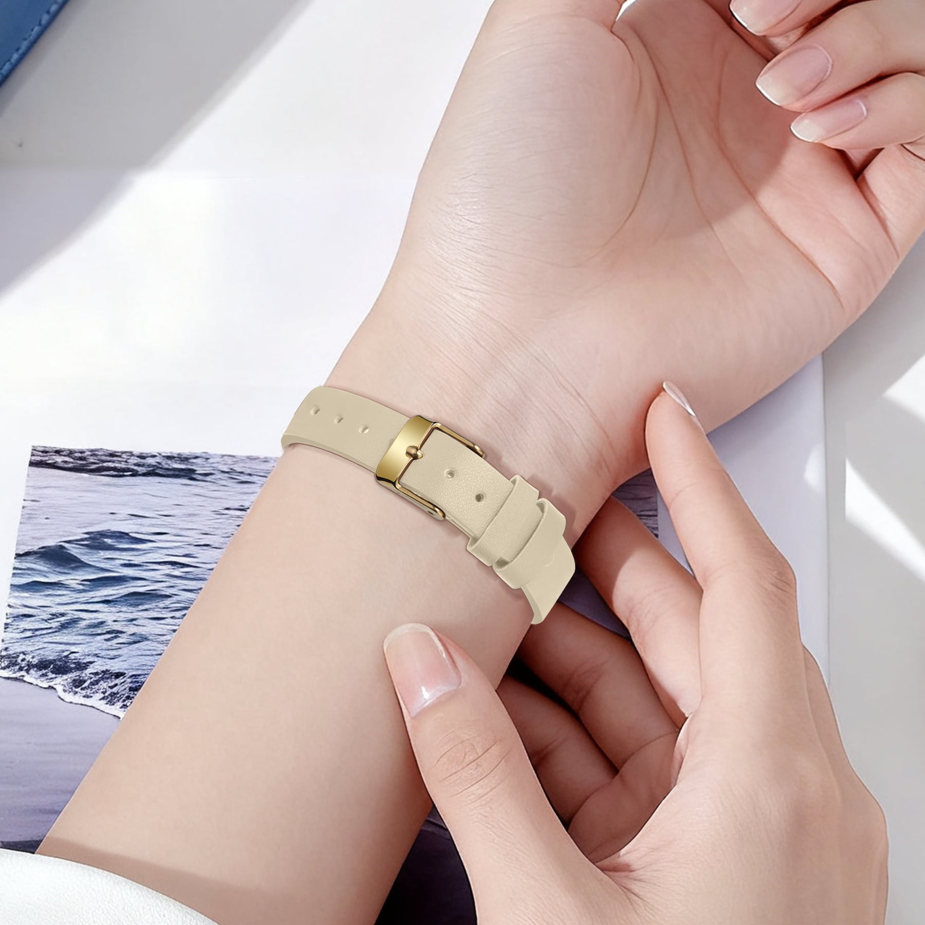 Elegant Women's Quartz Watch with Roman Numerals & Leather Strap - Perfect for Casual and Office Wear